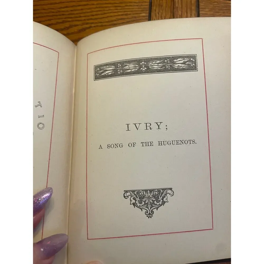 1873 Lays of Ancient Rome Macaulay Illustrated C.G. Bush Antique Hardcover